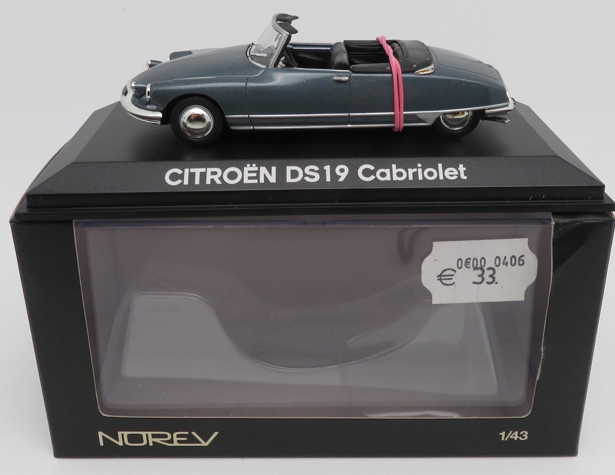 Citroën DS 19 cabriolet - Norev - autojaune collection