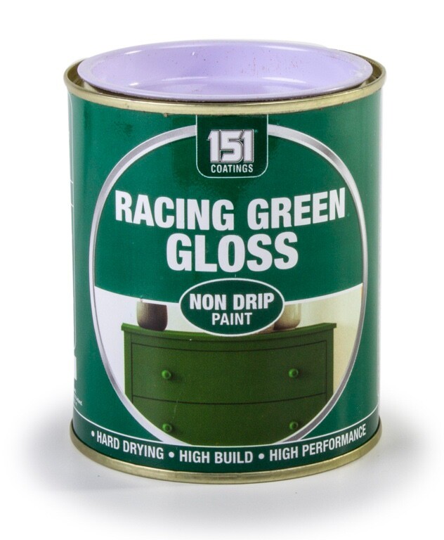 151 Wood Metal Brick Interior Exterior Non-Drip Gloss Paint 300ml - Racing Green
