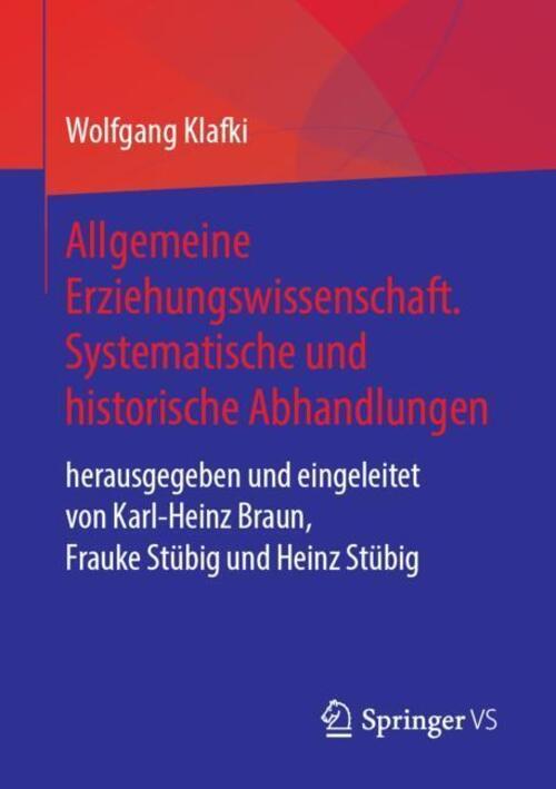 Thumbnail - Allgemeine Erziehungswissenschaft. Systematische Und Historische
