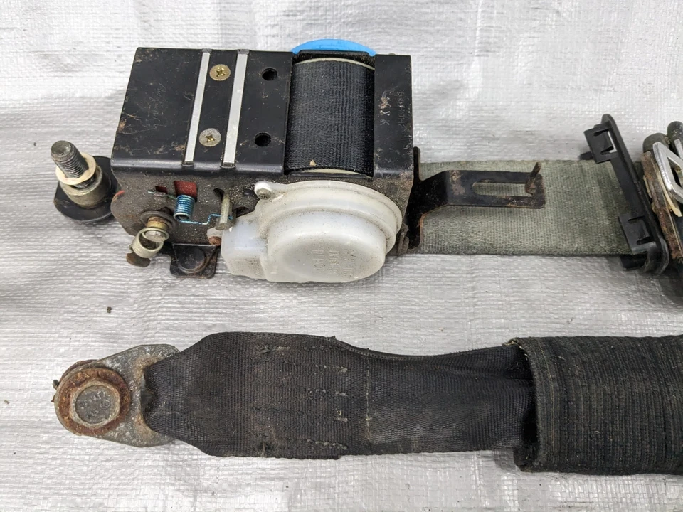 1990-1993 Mazda Miata оригинальный черный ремень безопасности катушка слева справа комплект NA 90-93 #5 - Изображение 2 из 4
