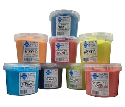 Baking Beauty & Beyond 69 Flavour Cotton Candy Floss Sugar 800g Buy 3 get 2 Free