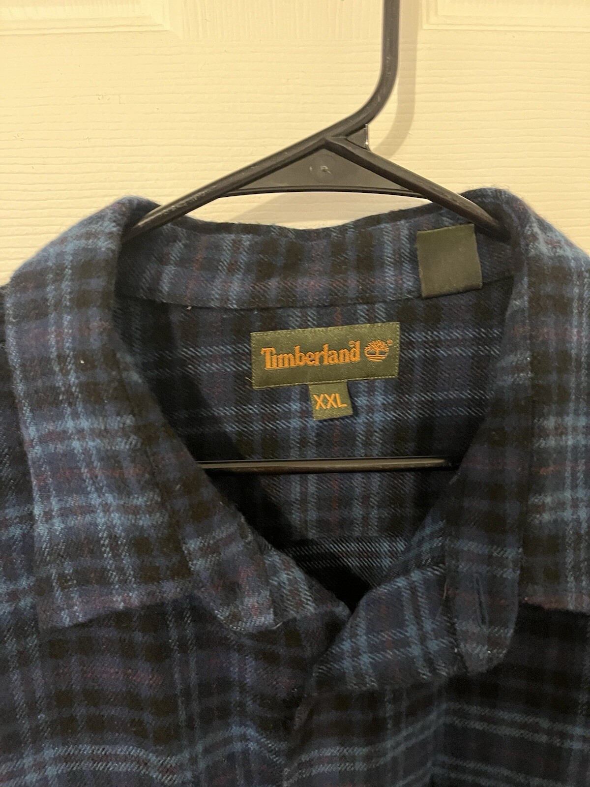 Timberland Plaid Pullover Button Down Coat Jacket… - image 2