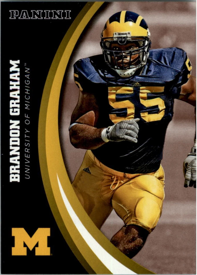 2015 Panini Michigan Wolverines Brandon Graham #44