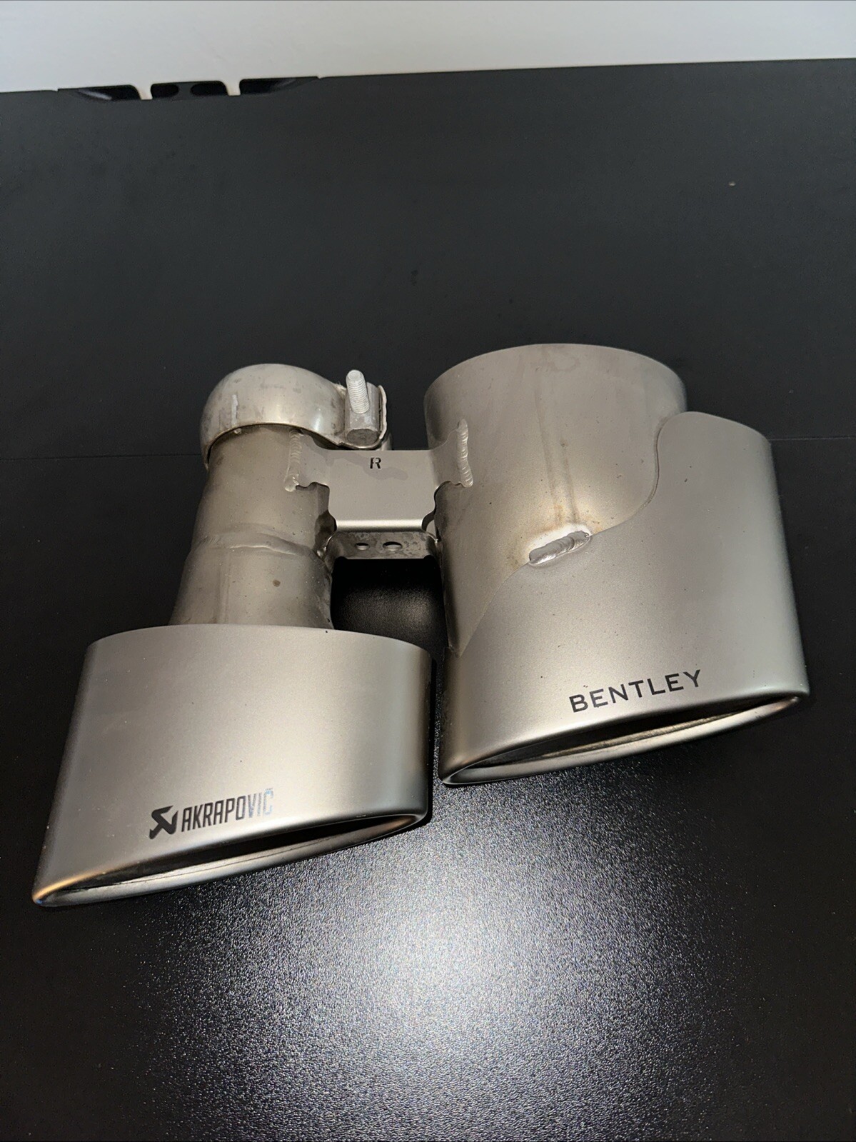BENTLEY Bentayga Speed MUFFLER EXHAUST TRIM PIPE TRIM TIP AKRAPOVIC