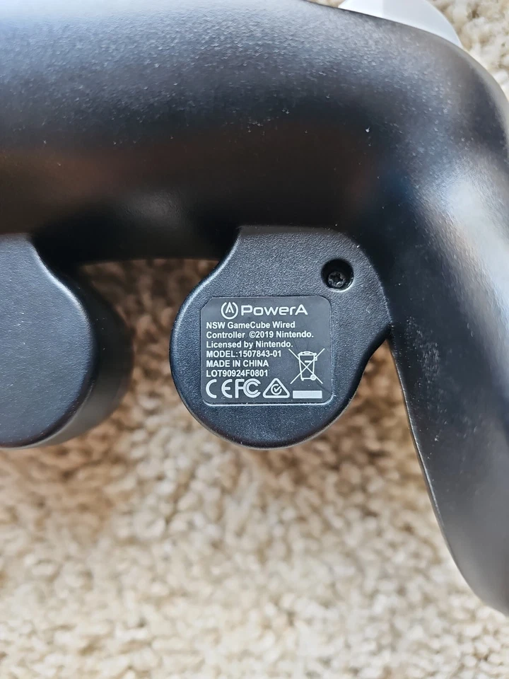 Power A GameCube style Wired Controller Mod. 1507843-01 for nintendo switch  - Image 3 of 3