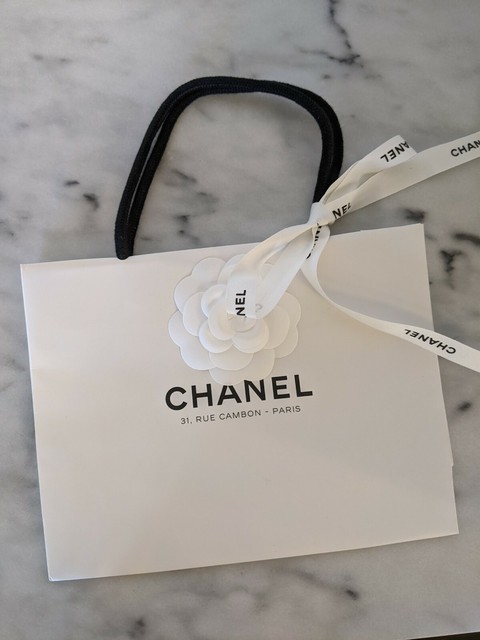 chanel paper bag original