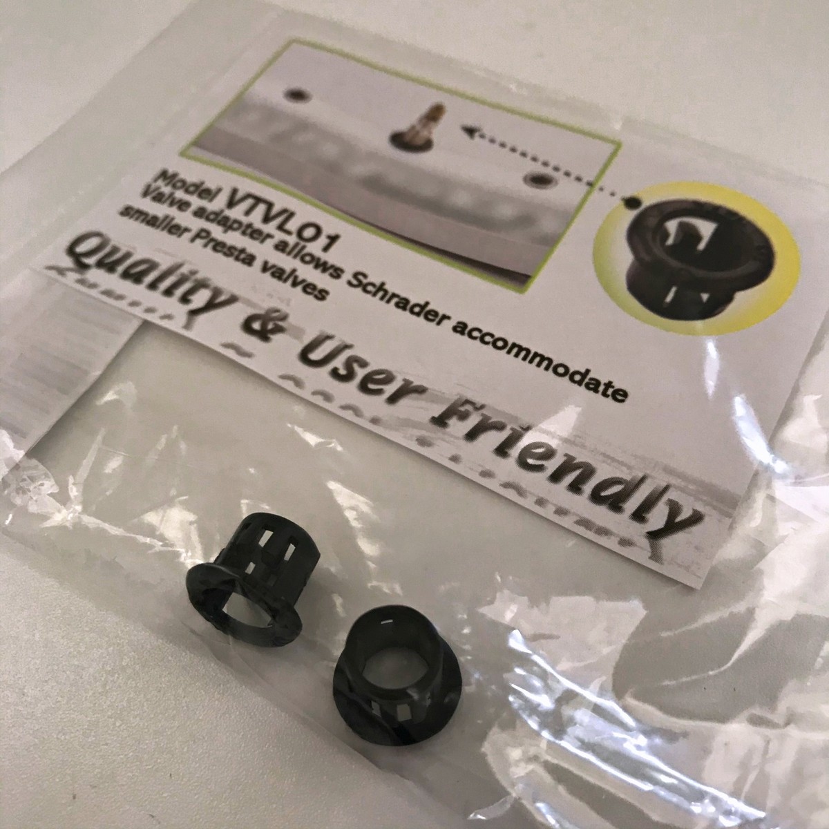 Auto Valve to Presta Valve Rim Adaptor — AUS Stock — American