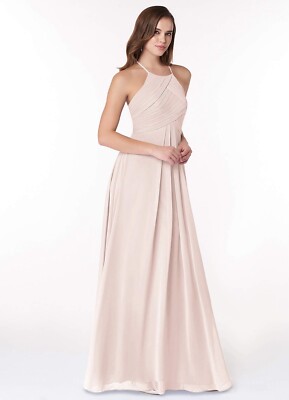 azazie pearl pink dress Christabelle Dusty Pink Sweetheart Strapless Ruffled Dress