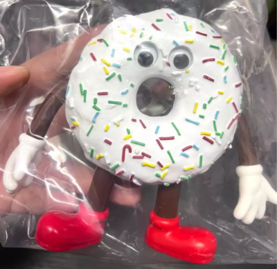KAIEDA Dune Flavors Doughnut Collectible White Rare Sofubi Figure
