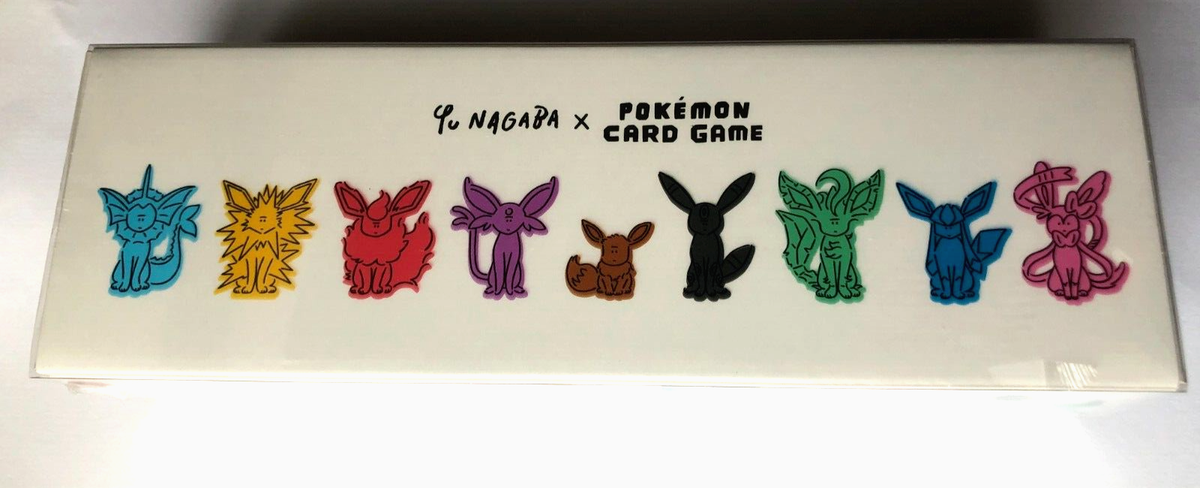 YU NAGABA x Pokemon Card Game Eevees Special BOX anime game YU NAGABA x Pokemon Card Game Eevees Special BOX anime game