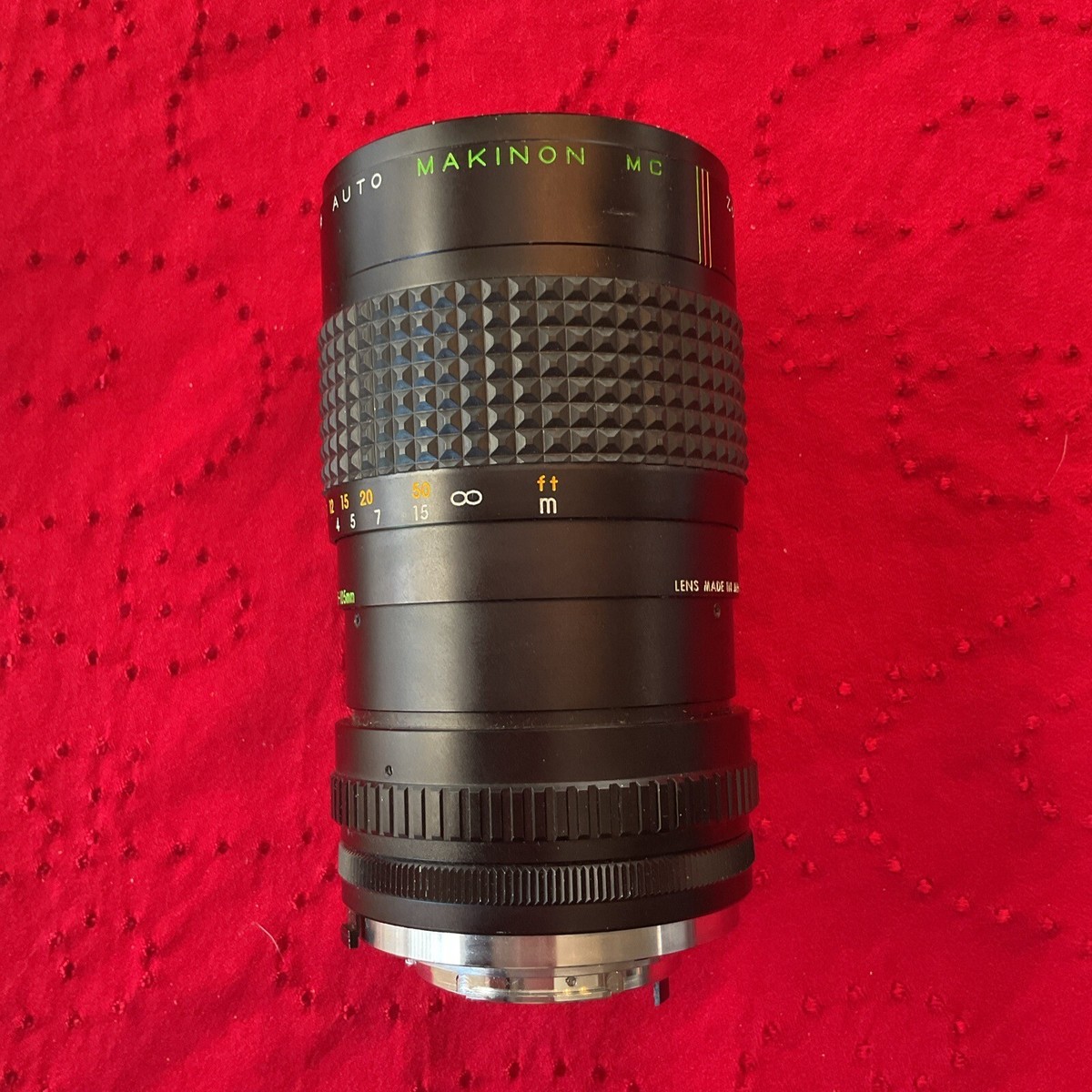 Makinon MC Auto Zoom 1 : 3.5-4.5 f=35-105mm Lens Made in Japan | eBay