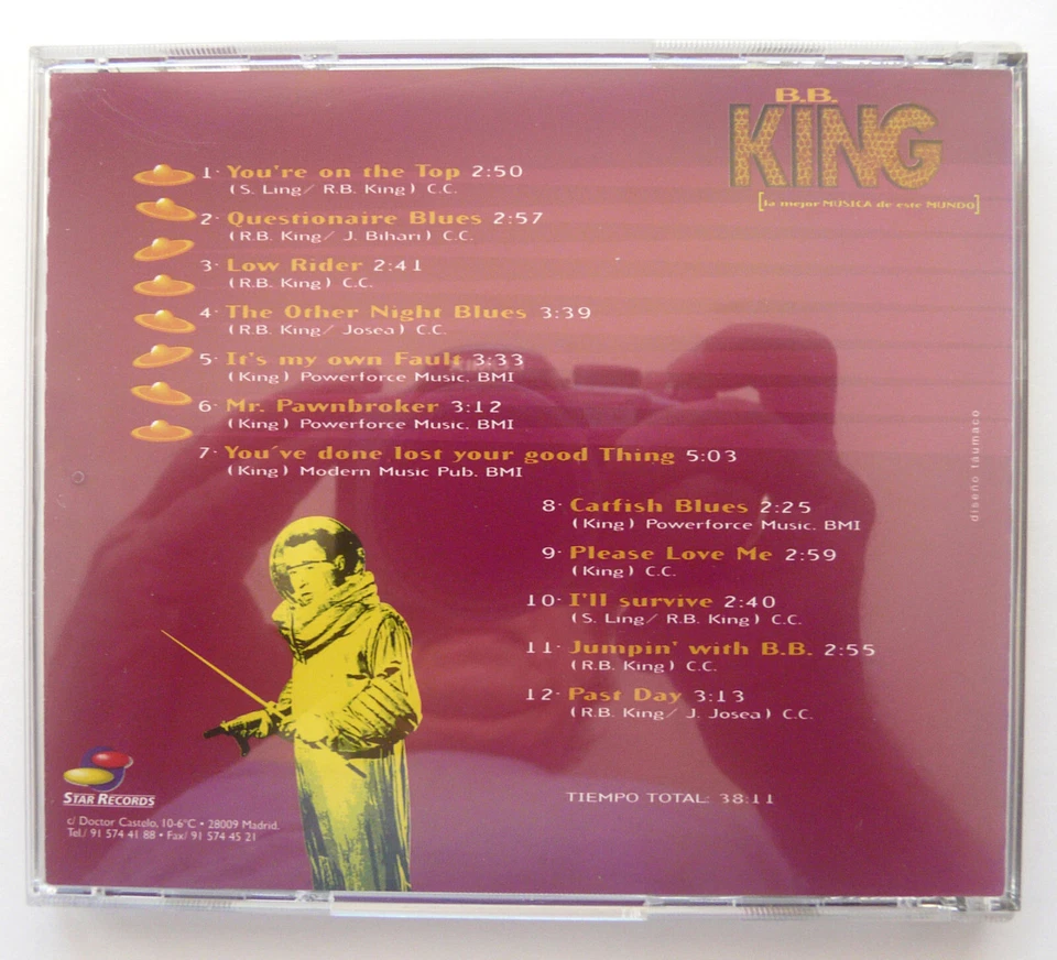 B.B. King - 12 Grandes Éxitos En Versión Original | CD | neuwertig | - Bild 3 von 3