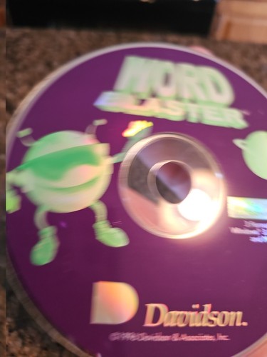 WORD BLASTER CD LEARNING PROGRAM Untested 1996 - Picture 4 of 9