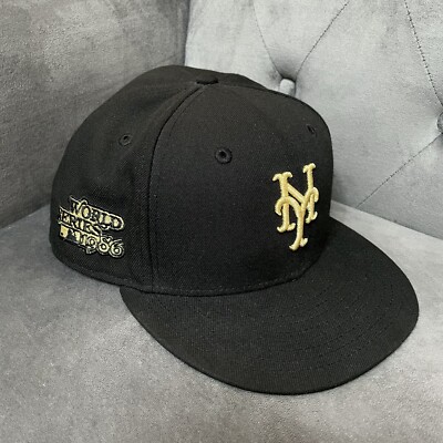 ウェア NEW ERA /NEW YORK METS WORLD SERIES 1986 New Era 59Fifty NY Mets 1986 World Series Side Patch Fitted