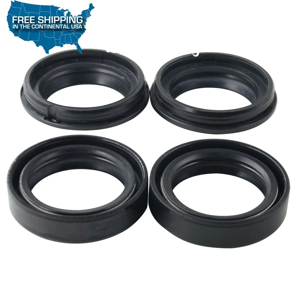 Kit de sellos de aceite antipolvo de horquilla de EE. UU. para Suzuki SP100/125 TM250/400 TS125/250 Foto 3 de 4