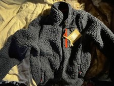 NEW NAVY OUTER FAUX SHEEP JACKET ZIPPER UNISEX KID'S SIZE 7-8 YR JOULES