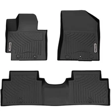OEDRO Floor Mats for 2014-2019 KIA Soul TPE Car Liners All-Weather Waterproof