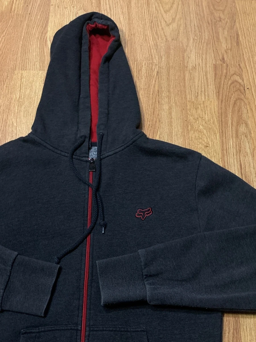 Fox zip up hoodie hot sale mens