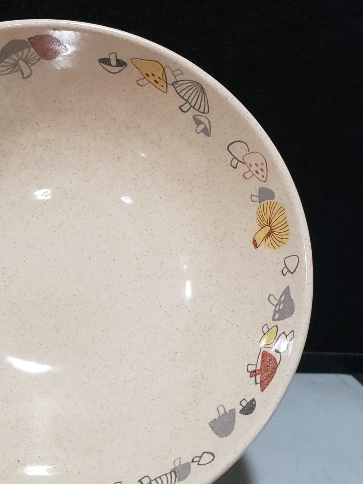 Rare Franciscan WOODLORE Salad Bowl 9 1/4"