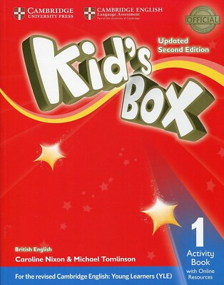 Cambridge KID'S BOX Activity Book Level 1 2ND EDITION British English @ NEW