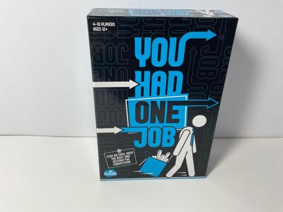 You Had One Job Card Game By Goliath 2022 Brand New