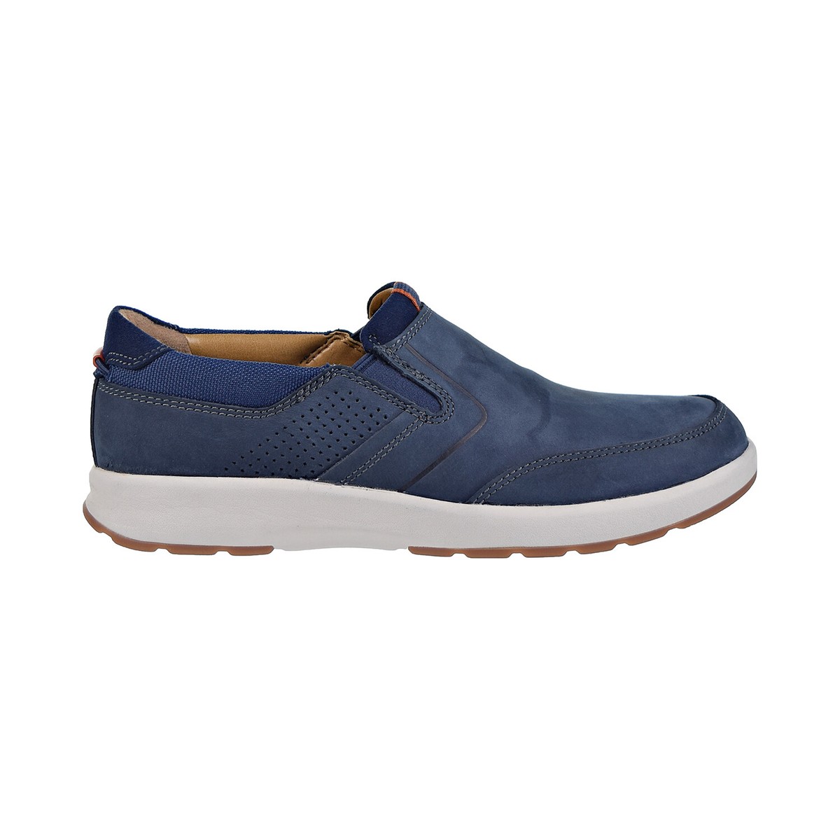 Clarks Un Trail Step Men's Shoes Navy Nubuck 26140380