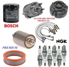 Tune Up Kit Filters Cap Wire Spark Plug For GMC S15 JIMMY V6 2.8L; 4WD 1986-1989