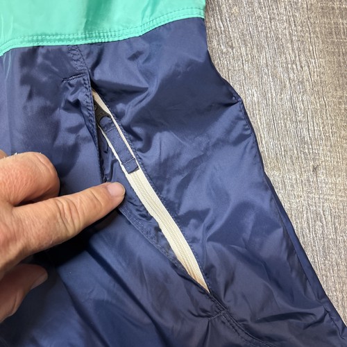 Columbia Windbreaker Womens Large Flash Forward Packable Hooded Teal Blue - Picture 5 of 8