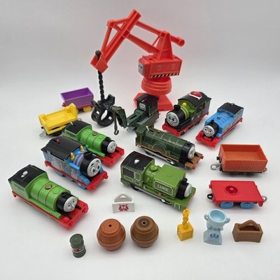 Lot Of Thomas The Train Engines Cars Parts And Accessories 
