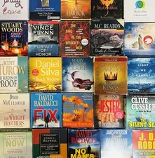 Wholesale 20 Random Audiobooks Unabridged & Abridged : Non-Fict, History, Etc