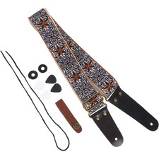 1 Set of  Simple Guitar Strap Practical Guitar Shoulder Strap Bass Guitar Strap
