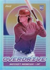 2021 Panini Overdrive Holo #10 Mickey Moniak Rookie RC Card