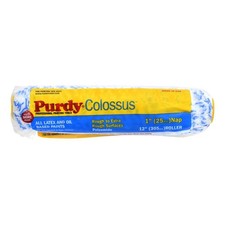 Purdy Colossus 12" Paint Roller Sleeve 1" Nap 1.5" Core Woven Polyamide