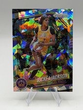 2025 Prizm WNBA - Rickea Jackson #118 Cracked Ice Prizm Los Angeles Sparks￼