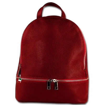 Florence Sac À Dos Femme En Cuir Sac De Ville Bordeaux OTF612D - Photo 1/4