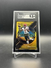 SGC 9.5 Malik Willis Panini Select Draft Picks Field Vision Gold /10 Rookie RC