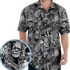 The Monsters Universal Classic Monsters Hawaiian Shirt