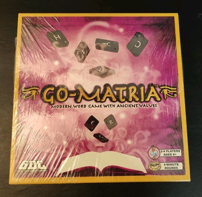 Go-Matria Strategie Brettspiel basierend auf dem Kabballah-System der Numerologie Neu