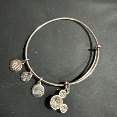 Alex And Ani Mickey Mouse Charm Bracelet Silver Disney