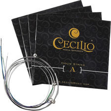4-Pack Stainless Steel Violin Strings Set for Electric  Acoustic Violins