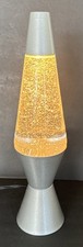 Lava Lamp Glitter Silver 15  Tall 2018 Model 2130 Vintage Retro Style Sparkle
