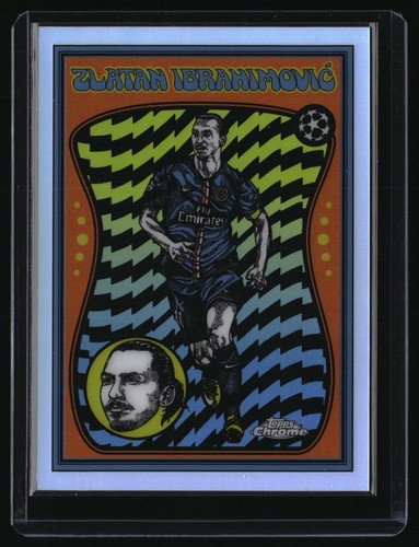 2025-26 Topps Chrome UEFA Club Comp #UV-17 Zlatan Ibrahimović Ultra Violet