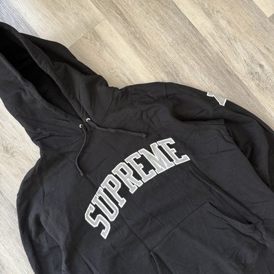 Supreme x NFL Raiders '47 Hooded Sweatshirt 'Black' - Men's Large