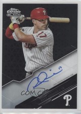2020 Topps Chrome Black Chrome Black Auto Rhys Hoskins #CBA-RH Auto 1j7t