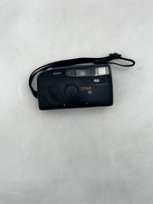 Kodak Star SF 35 mm Point  Shoot Film Camera Black Built-In Flash NEED BATTERY