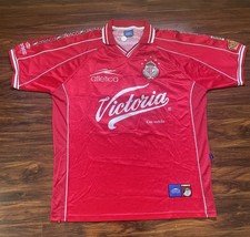 Camiseta de fútbol vintage Toluca Atlética Cardozo Sinha Diadora México aba sport