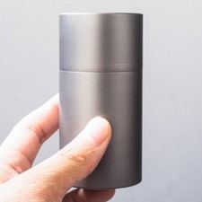 EDC Small Pure Titanium Sealed Can Tea Can Storage Bottle Tool 120ml