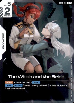 Gundam Newtype Rising GD117 The Witch and the Bride - Rare