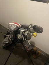 Men's Right-Handed Golf Club Set with Bag
