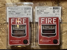 FIRE-LITE BG-12LX ADDRESSABLE DUAL ACTION PULL STATION - BRAND NEW - 2 AVAILABLE